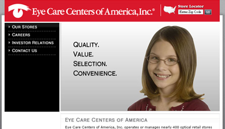 Eye Care Centers of America, Inc. ®