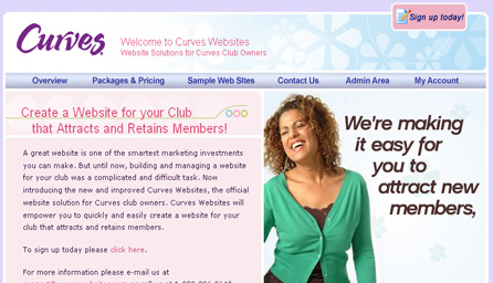 Curves Websites